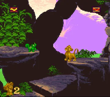 Lion King, The (USA) screen shot game playing